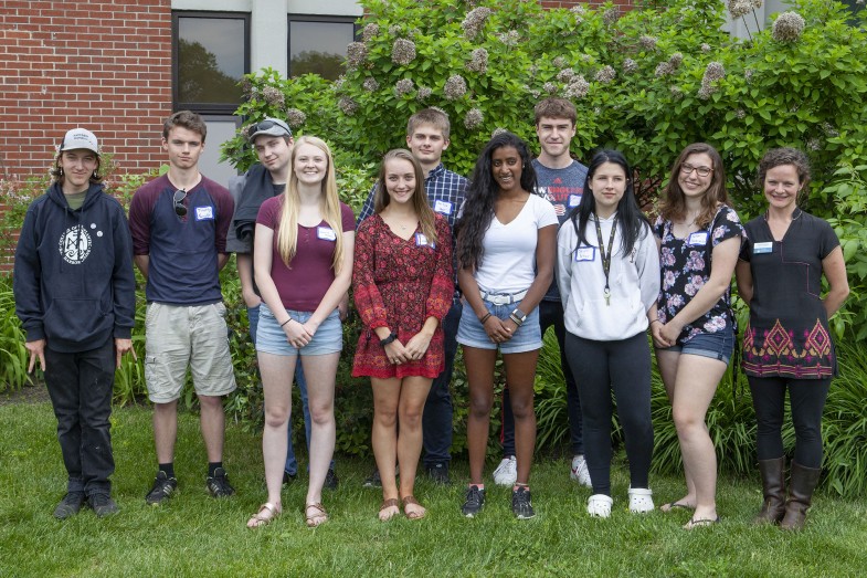 Graduating MAP19 seniors and incoming MAP20 students connect and learn from each other during the annual MAP Send-Off and Induction and Summer Leadership Intensive at Colby College.